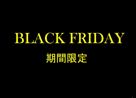 BLACK FRIDAY仕入れ応援！期間限定セール