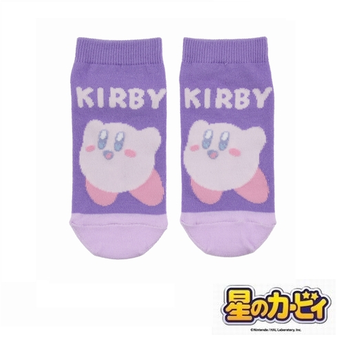 婦人靴下(レディースソックス) 星のカービィ フロントスニーカー丈 23-25cm 1足組 385-25R6