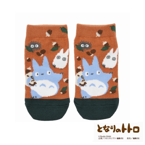 子供靴下(キッズソックス) スタジオジブリ となりのトトロ キャラクター スニーカー丈 13-19cm 1足組 327-25C1