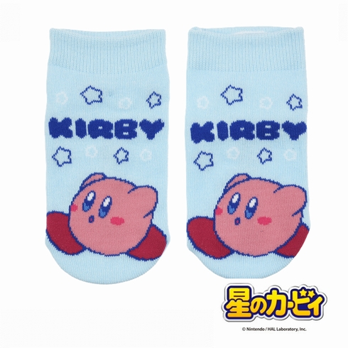 子ども靴下(キッズソックス) 星のカービィ スニーカー丈 13-19cm 1足組 185-2615