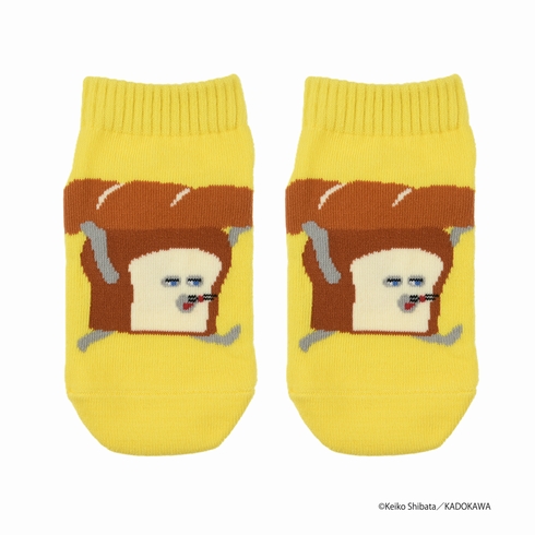 子ども靴下(キッズソックス) パンどろぼう キャラクター スニーカー丈 13-19cm 1足組 369-26A3