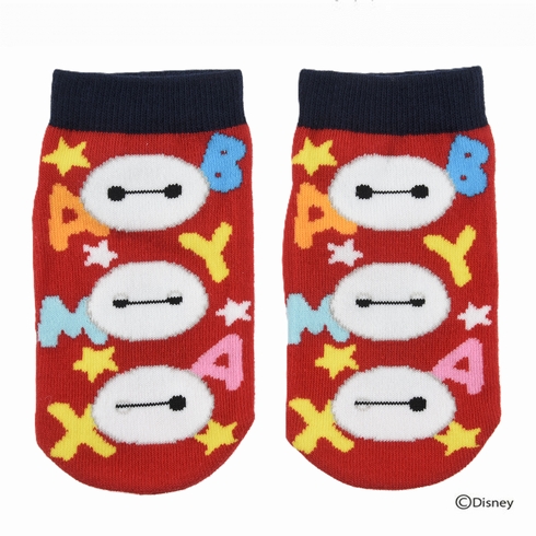 子ども靴下(キッズソックス) ディズニー ベイマックス スニーカー丈 13-19cm 1足組 309-16D3