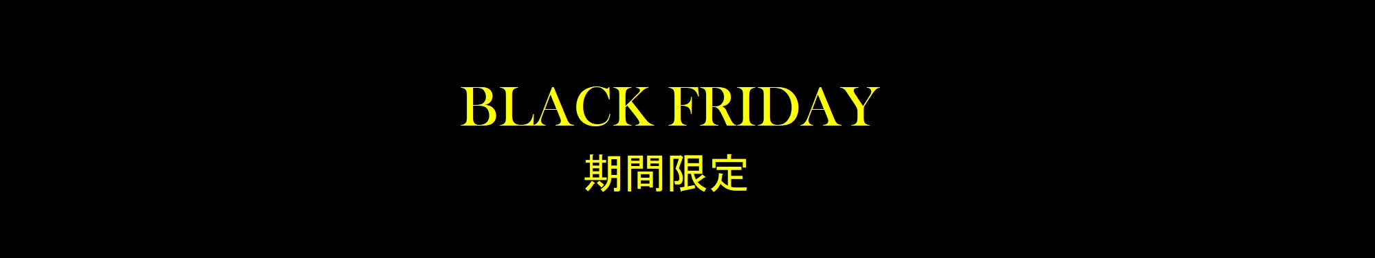 BLACK FRIDAY仕入れ応援！期間限定セール